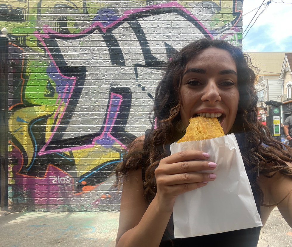 Golden Patty in Kensington Market.