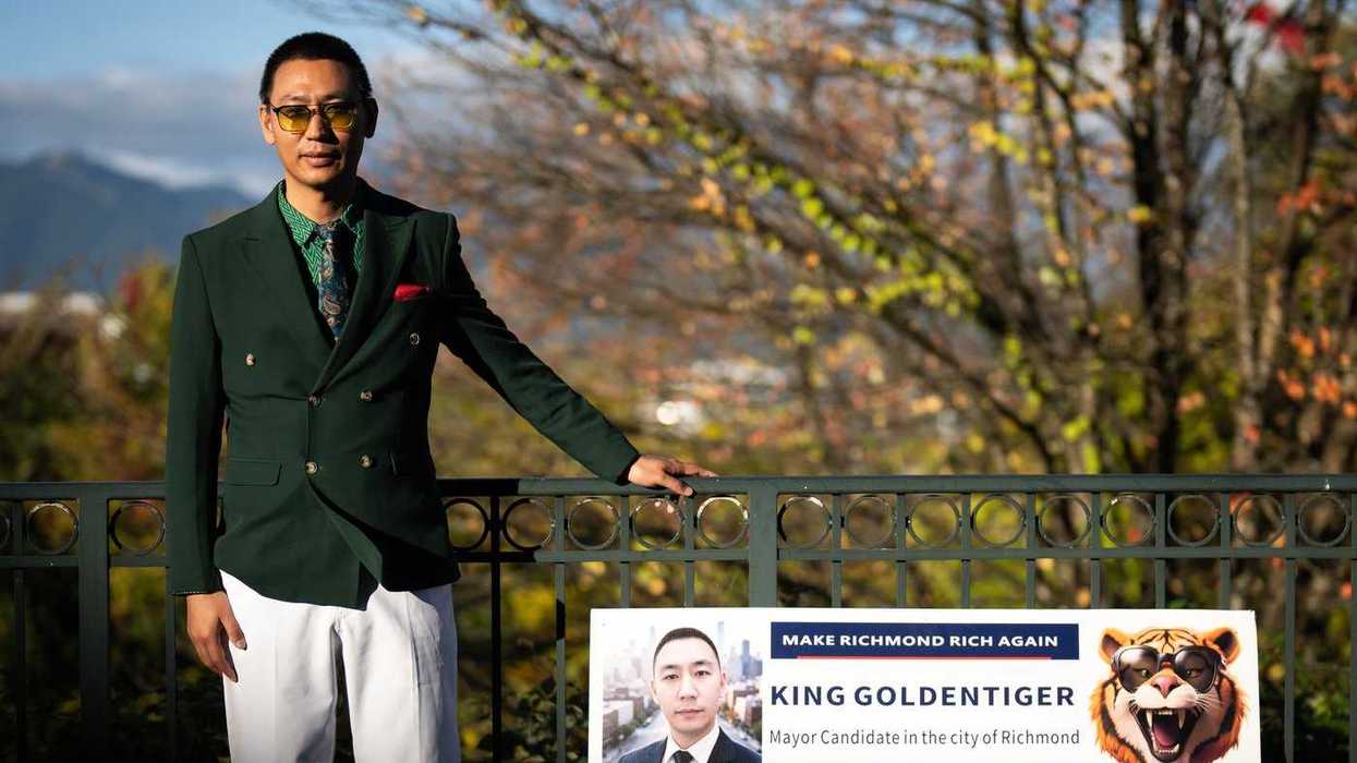 Goldentiger King, Cat Guy in B.C. election faceoff