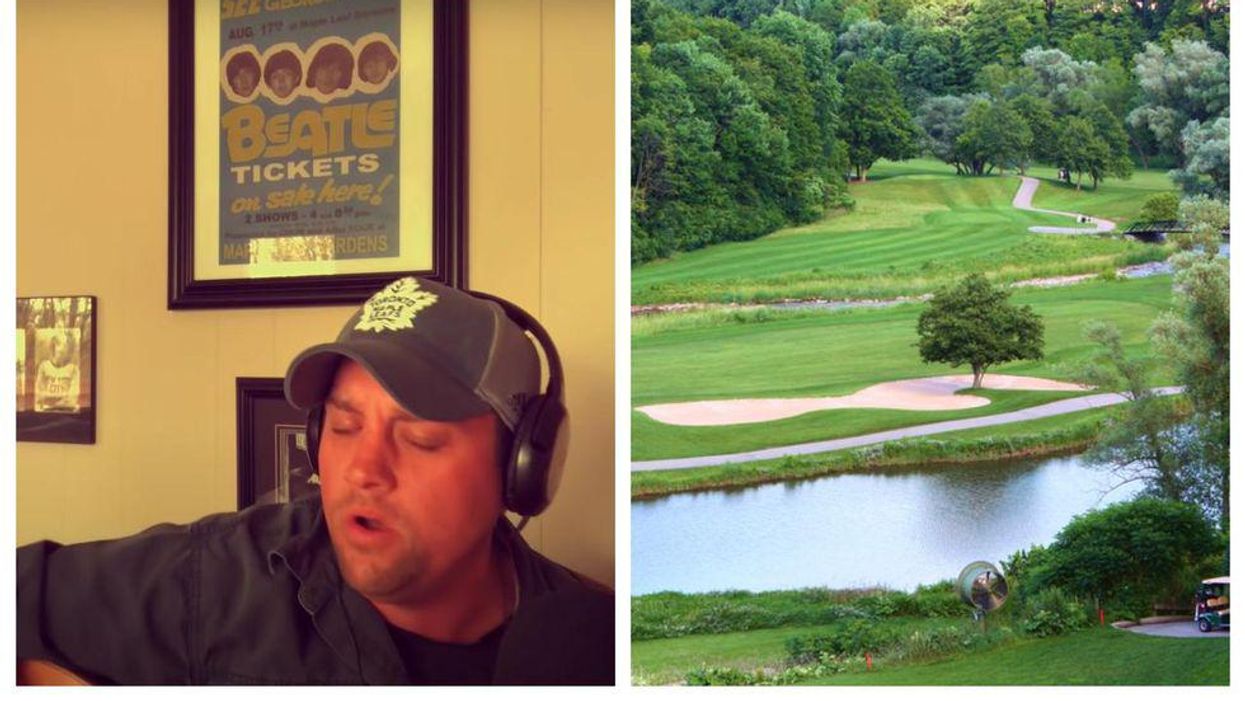 Ontario Man Misses Golf So Much He Wrote A Hilarious Song About It (VIDEO)