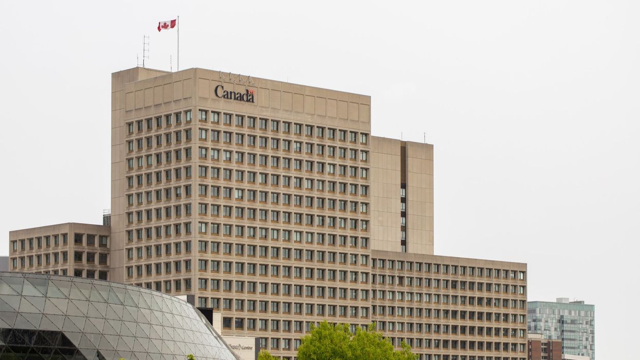 Government of Canada building in Ottawa.