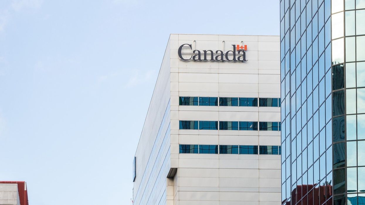 Government of Canada building in Ottawa.