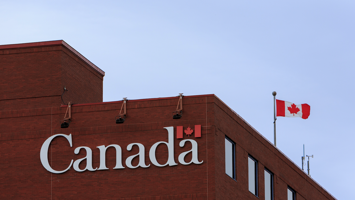 Government of Canada building.
