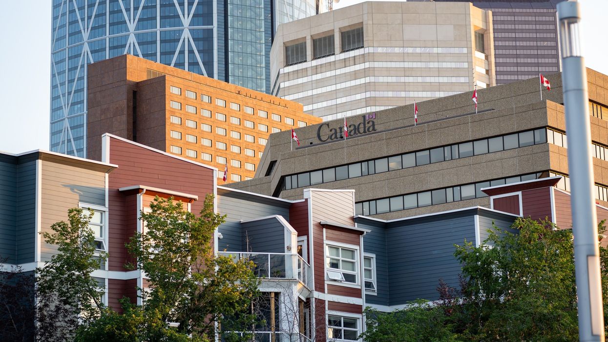government of canada office building in downtown calgary, alberta