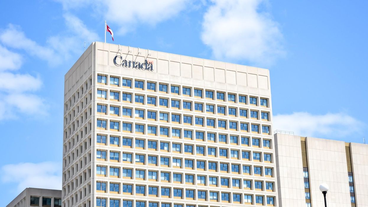 Government of Canada office building in Ottawa.