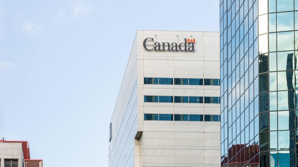 Government of Canada office building in Ottawa.