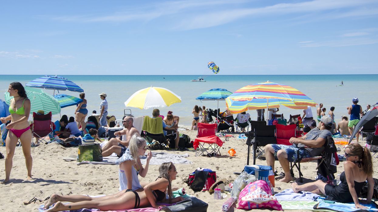 Grand Bend Beach Was Slammed With People This Canada Day (PHOTOS)