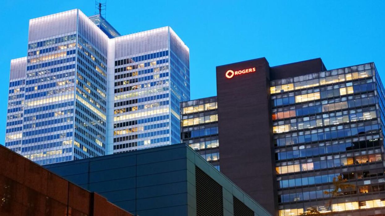 Gratte-ciel de Rogers à Montréal.