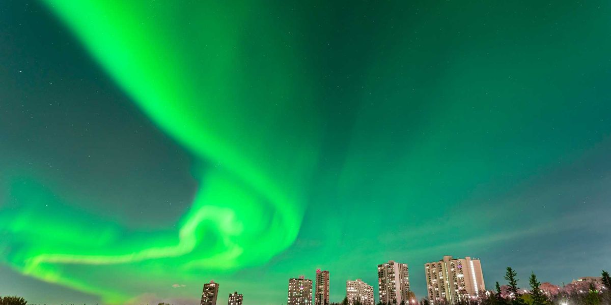 The northern lights could be seen across most of Canada tonight The northern lights could be seen across most of Canada tonight