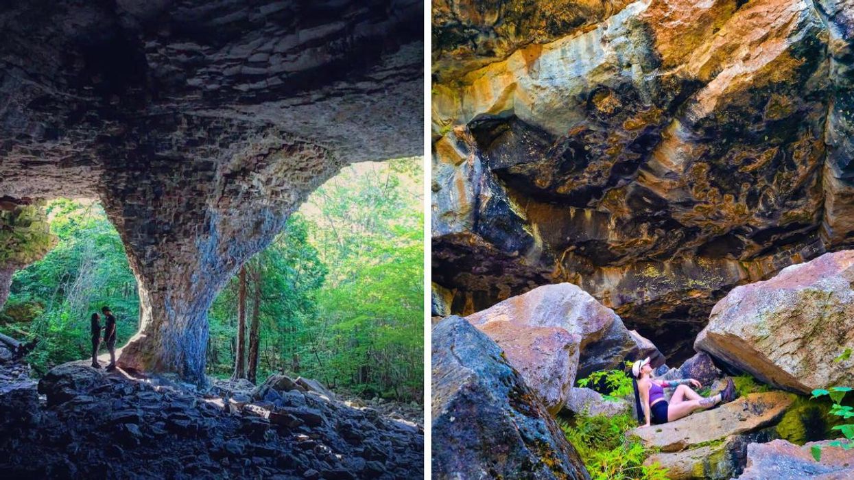 Greig's Caves in Lion's Head, Ontario.