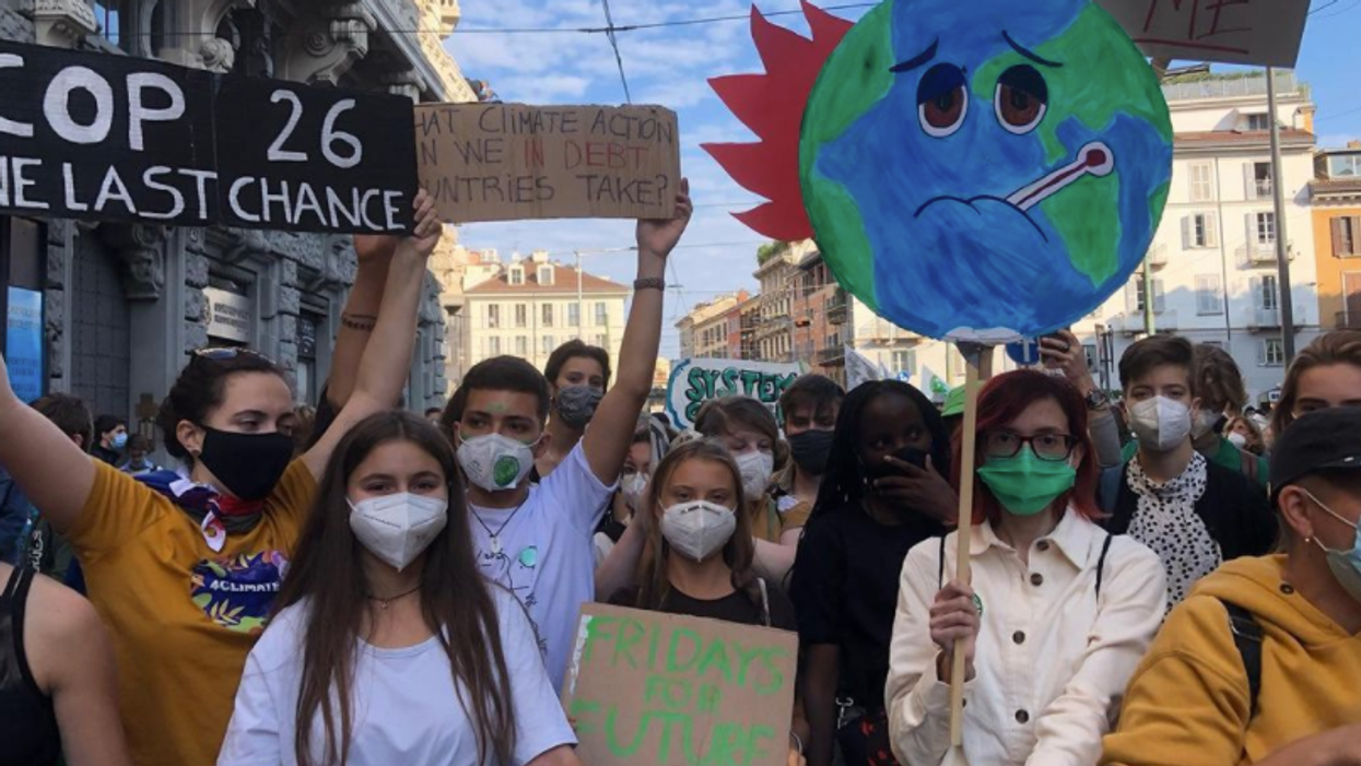 Greta Thunberg Shouts 'You Can Shove Your Climate Crisis' At COP26 Protest (VIDEO)