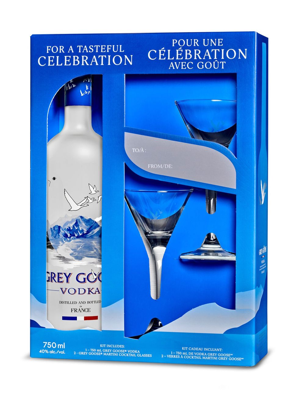 Grey Goose Holiday Gift Pack from the LCBO.