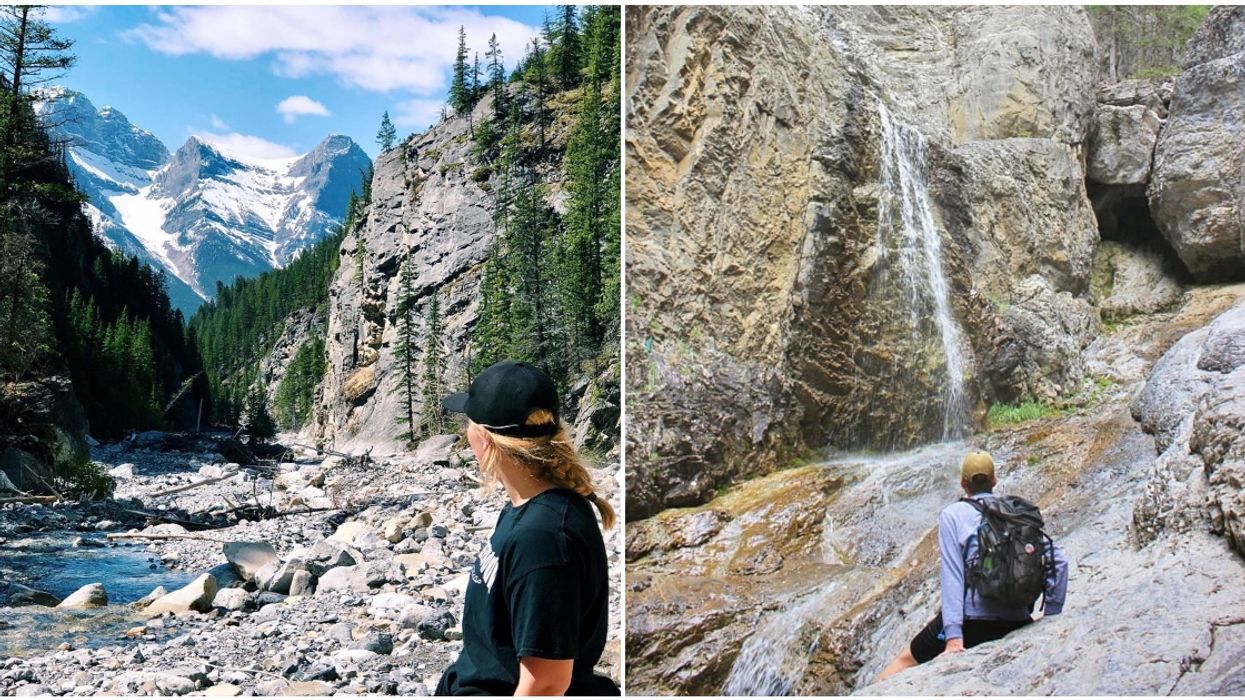 Grotto Canyon Trail In Alberta Will Have You Walking Between Limestone Walls