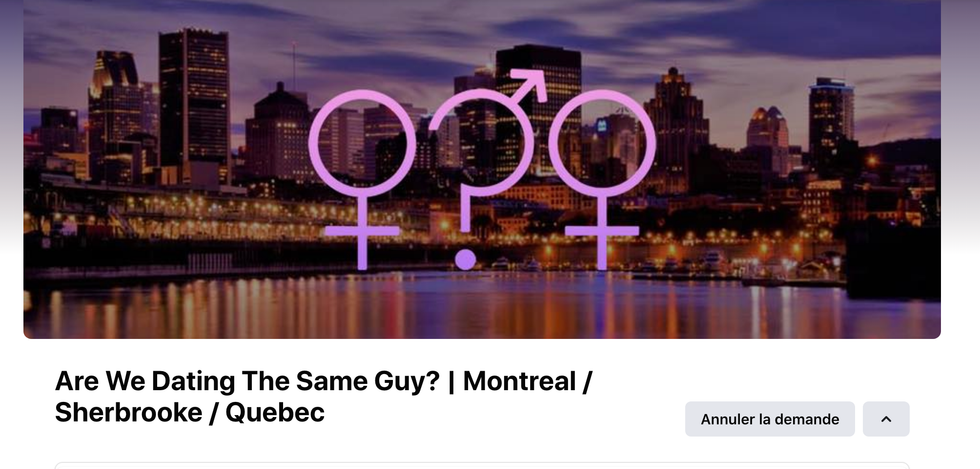 Groupe Are We Dating The Same Guy? sur Facebook.