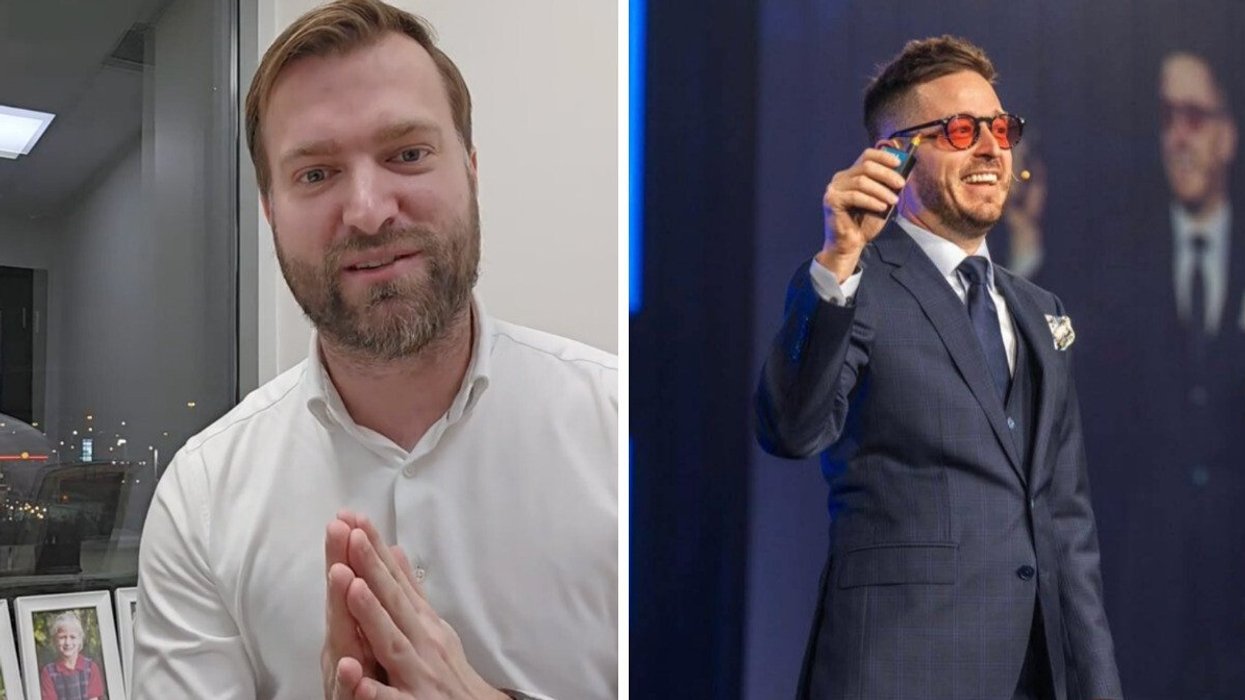 Guillaume Jr Abbatiello. Droite : Olivier Primeau.