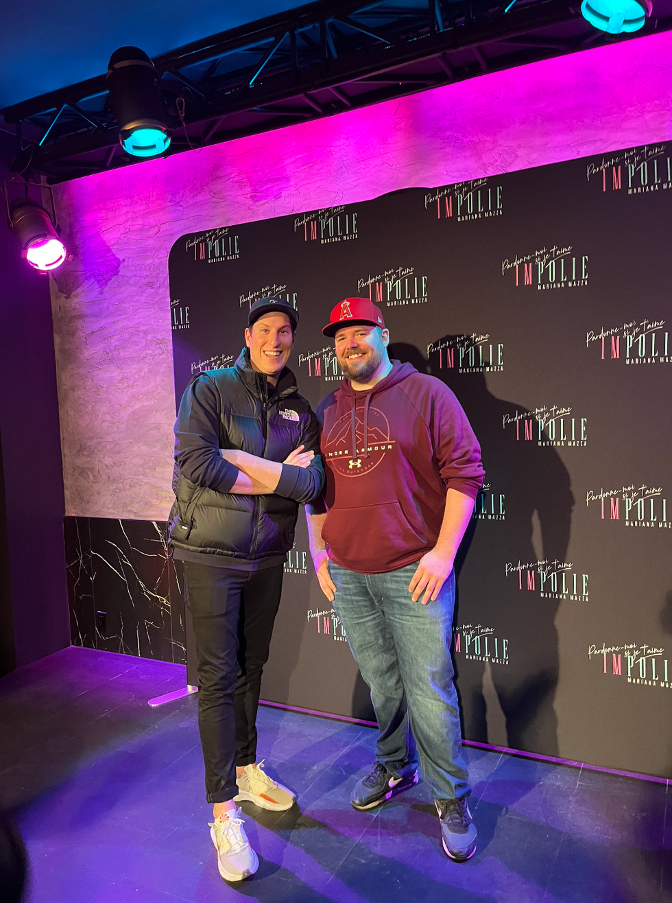 Guillaume Pineault et son auteur.