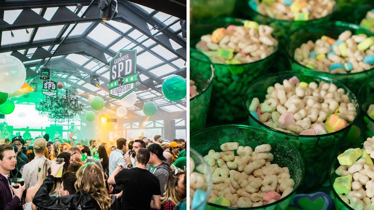 Guinness St. Patrick's Day Party In Toronto, Ontario.