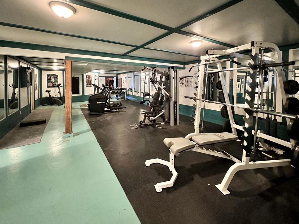 Gym in the home.