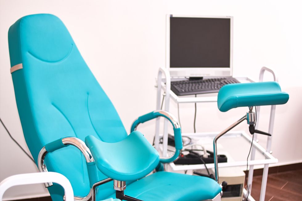 Gynecology office.