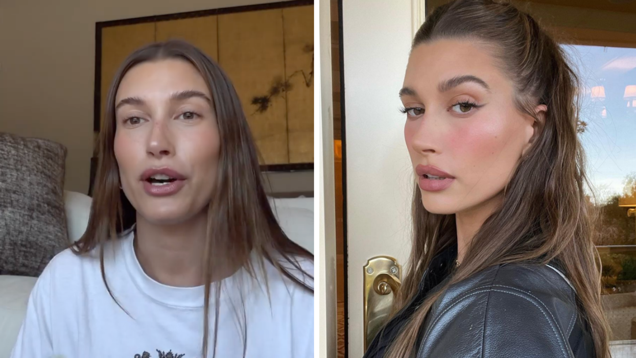 Hailey Bieber.