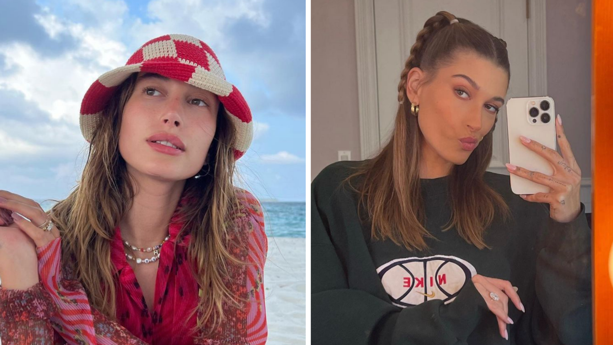 Hailey Bieber.