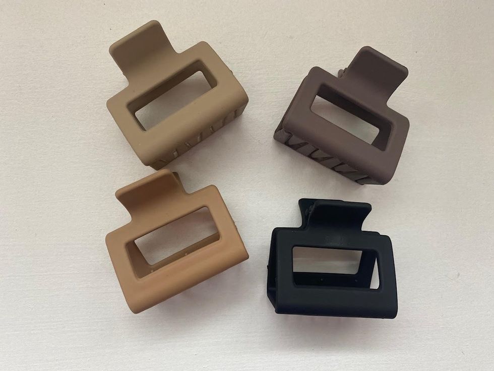 Hair clips.