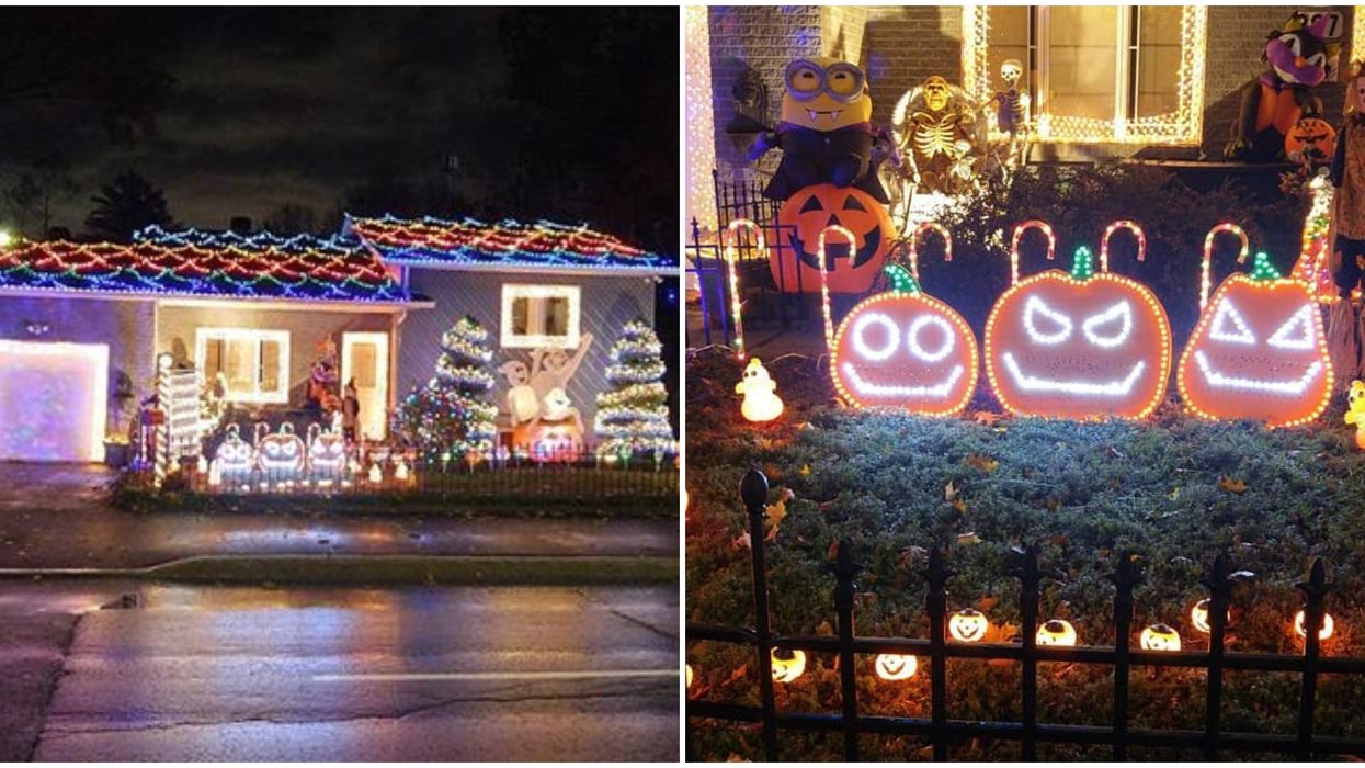 Halloween 2020 : Cette maison près de Montréal fait un spectacle de sons et lumières
