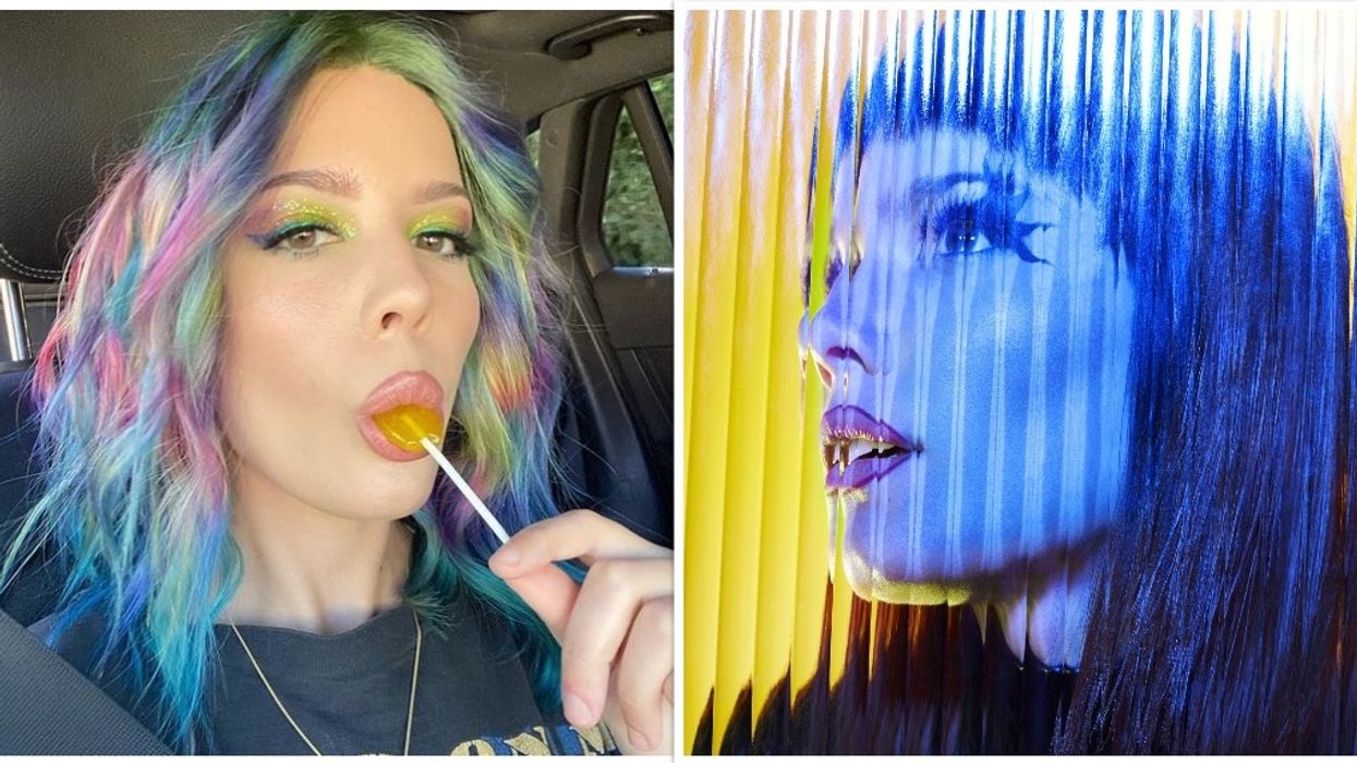 Halsey About-Face Make Up