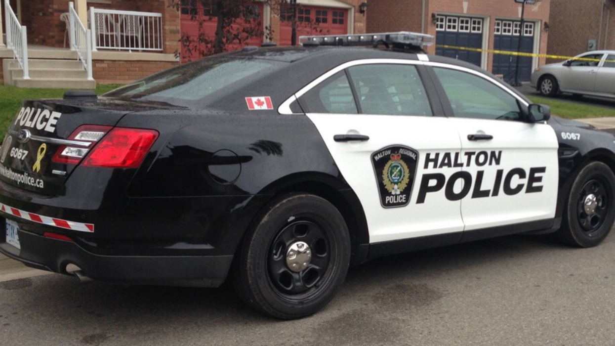 Halton Regional Police Car.