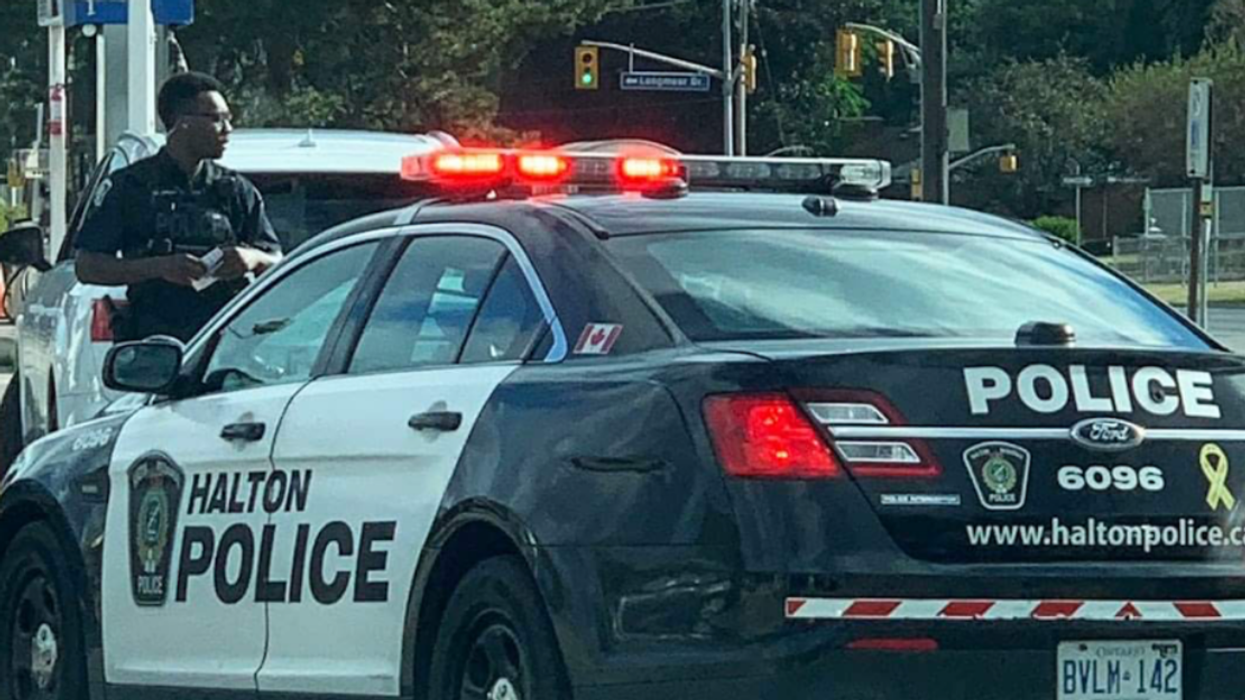 Halton Regional Police Service car.