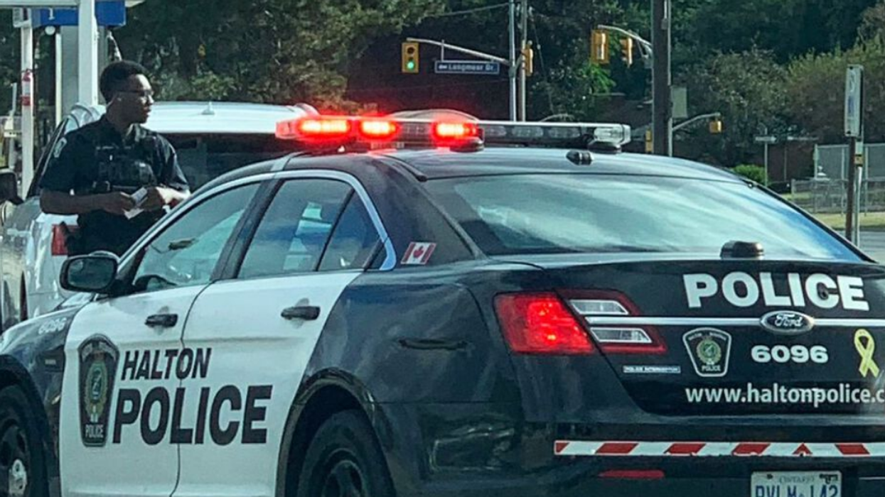 Halton Regional Police Service car.