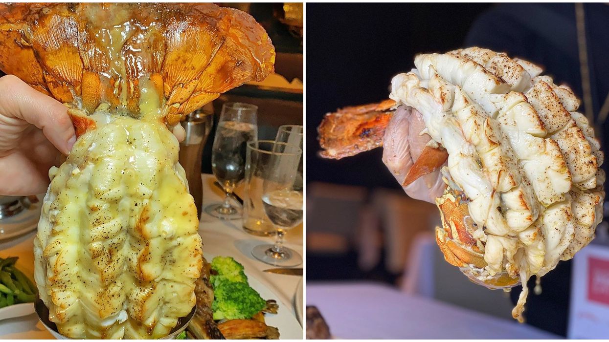 Hank's Fine Steaks & Martini's Henderson Serves Lobster Tails As Big As Your Face