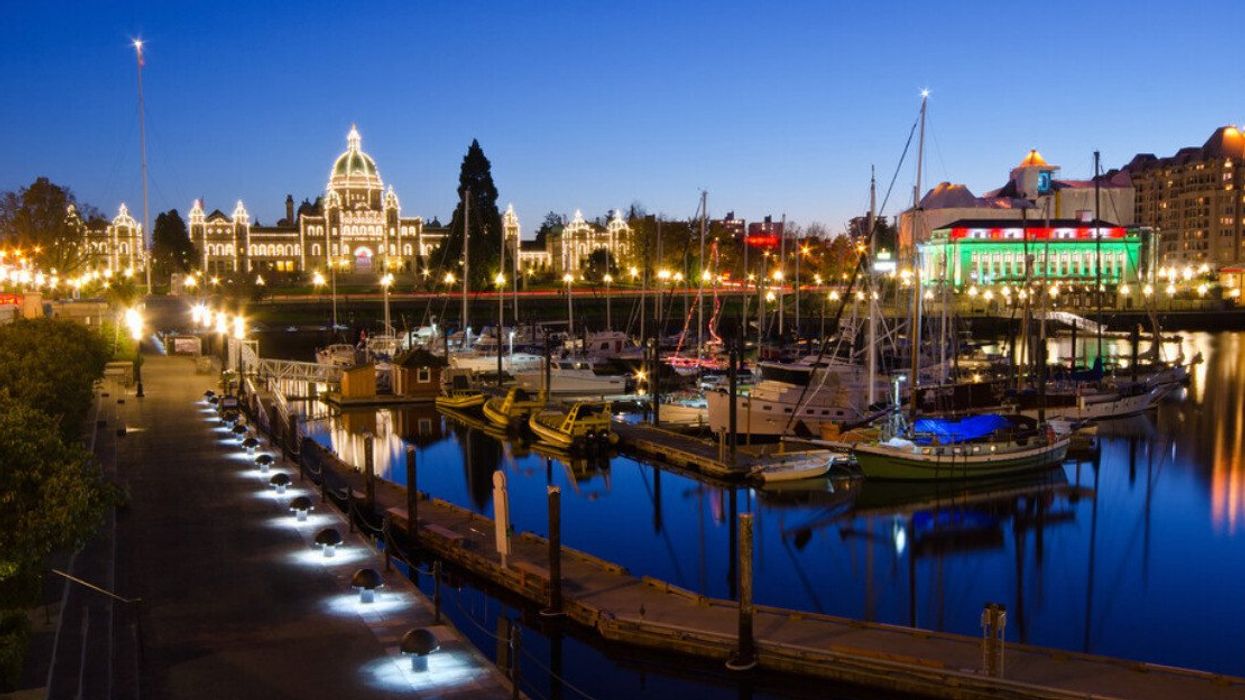 Harbour in Victoria, B.C.