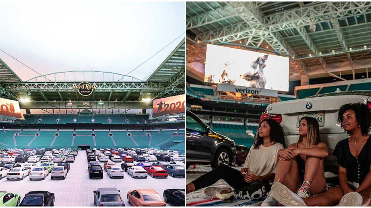 Hard Rock Stadium's Drive-In Theater In Miami Is Officially Opening June 19