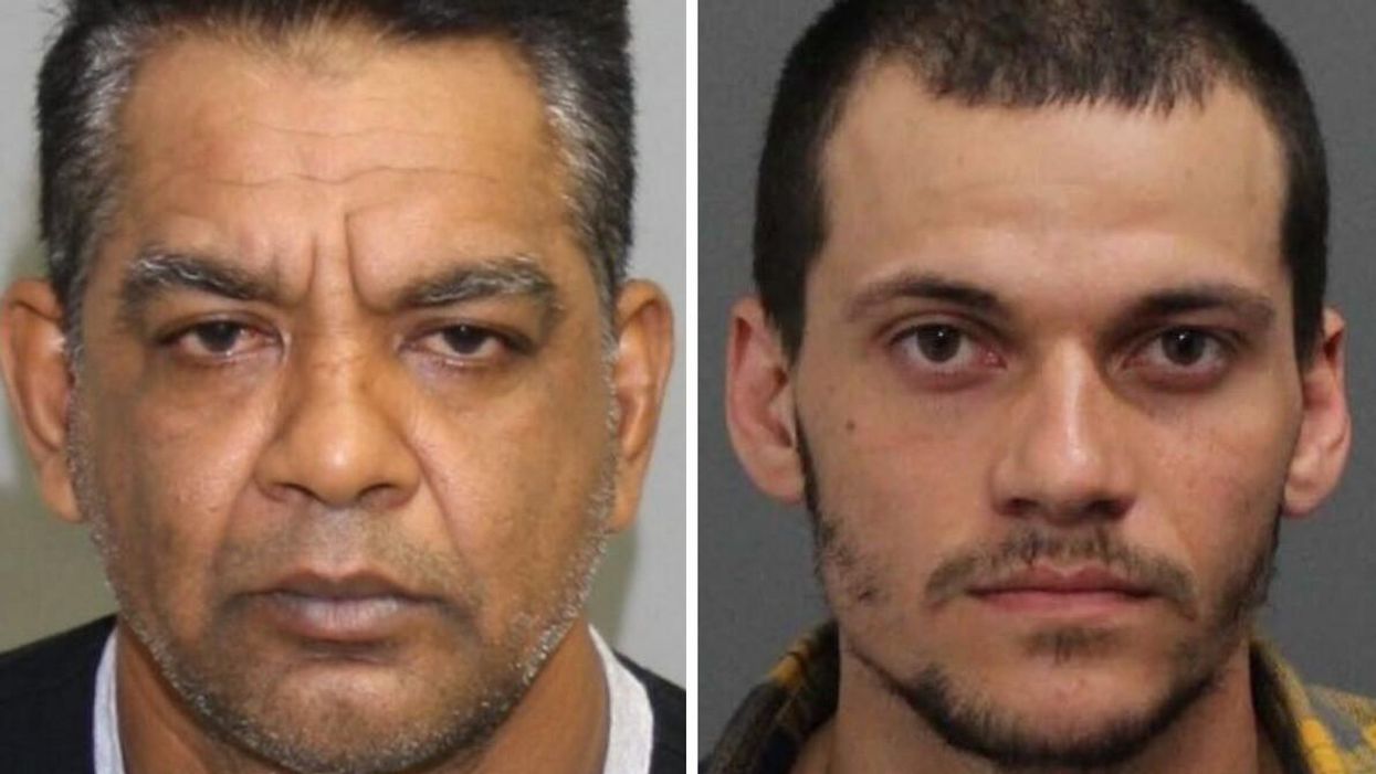 Harry Rajkumar. Right: Danick Miguel Bourgeois.