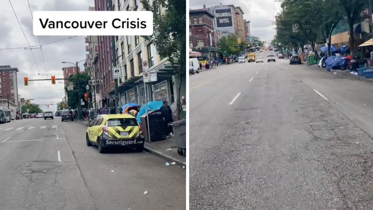 Hastings Street in Vancouver.