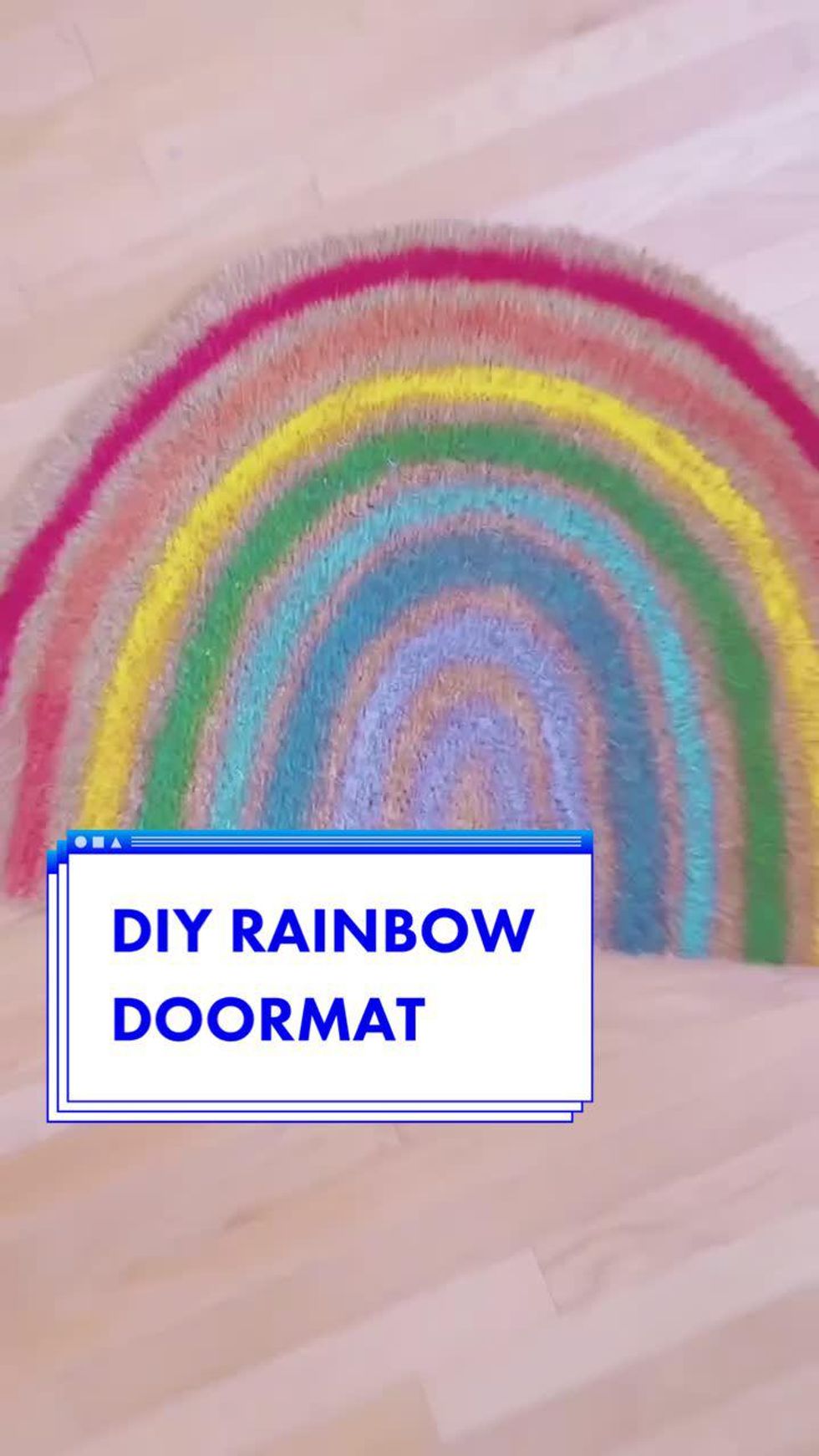 Rainbow Doormat Narcity