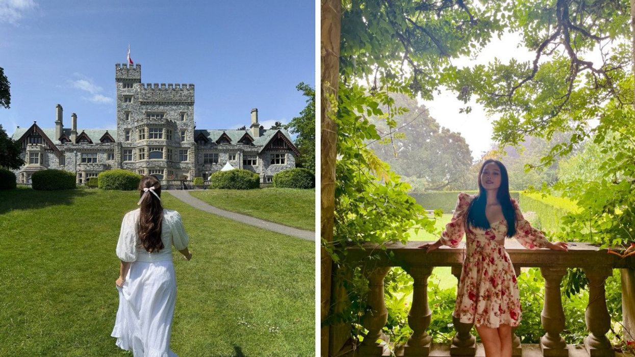 Hatley Castle in Victoria. Hatley Castle in B.C.