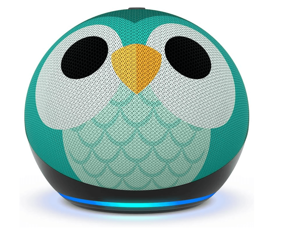 Haut-parleur intelligent Amazon Echo Dot Kids avec Alexa et contr\u00f4les parentaux sur le site d'Amazon Canada.