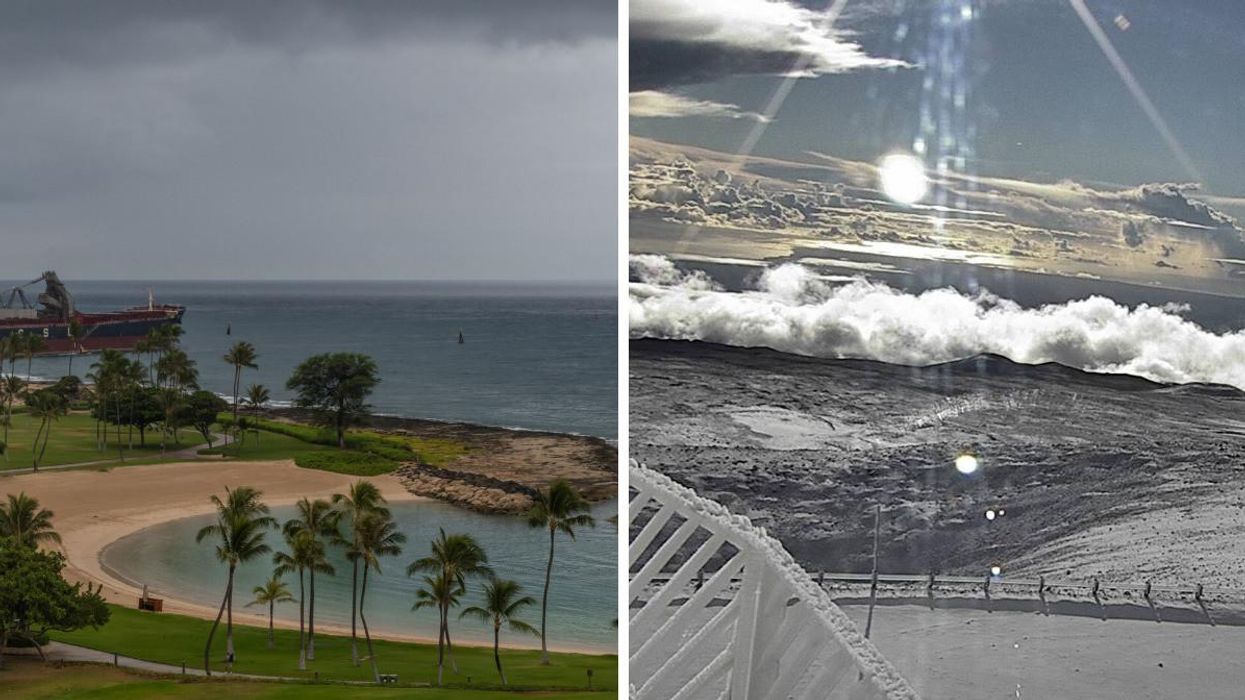 Hawaii's Weather Forecast Warns Of 'Catastrophic Flooding' & They Just Had A Blizzard