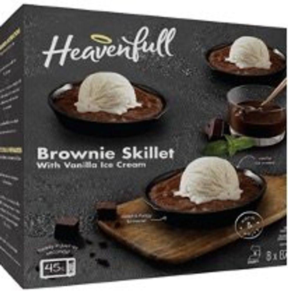Heavenfull Brownie Skillet with Vanilla Ice Cream