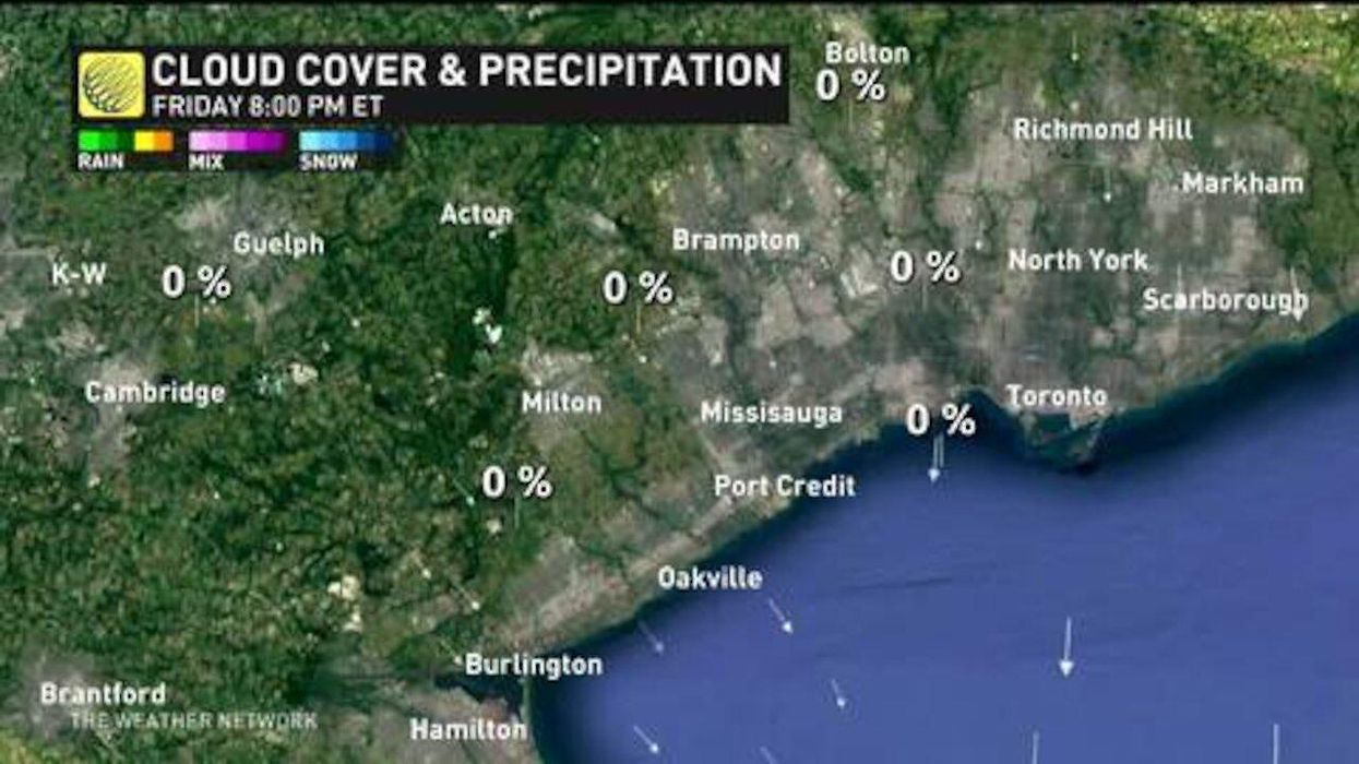 Ontario Is Going To Be A Soggy Mess Today With Thunderstorms, Hail & Strong Winds