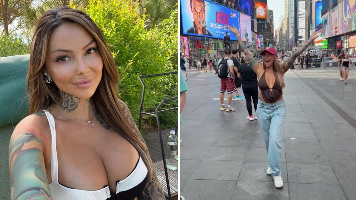 Hélène Boudreau. Droite : Hélène Boudreau.