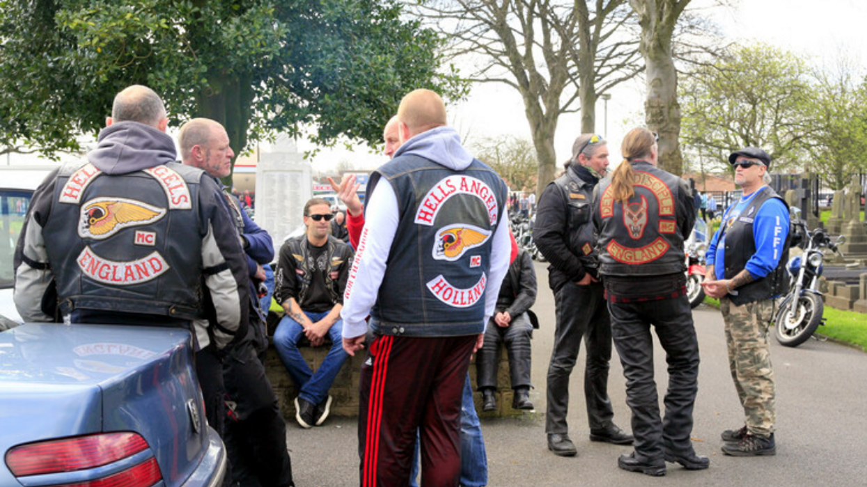 Hells Angels members.