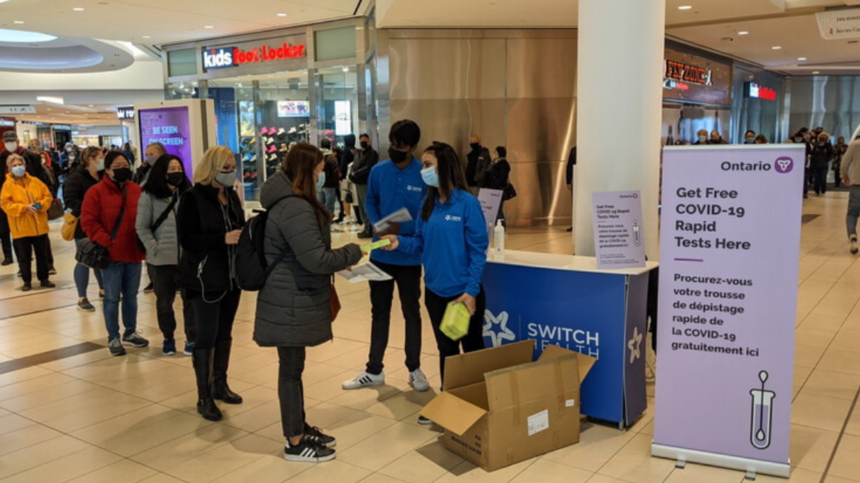 Here Are All The Pop-Ups Where You Can Get A Rapid Antigen Test In Ontario Today