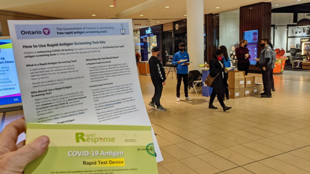 Here's Every Pop-Up You Can Visit For A Free Rapid Antigen Test This Week In Ontario