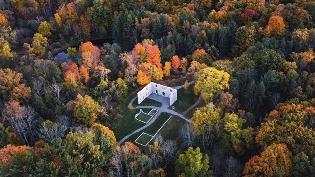 Hermitage Ruins in Ontario.