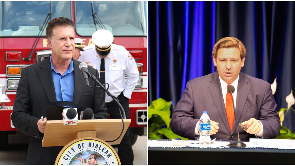 Hialeah Mayor Calls Gov. DeSantis 'Spoiled Child' After Not Getting Invited To Meeting