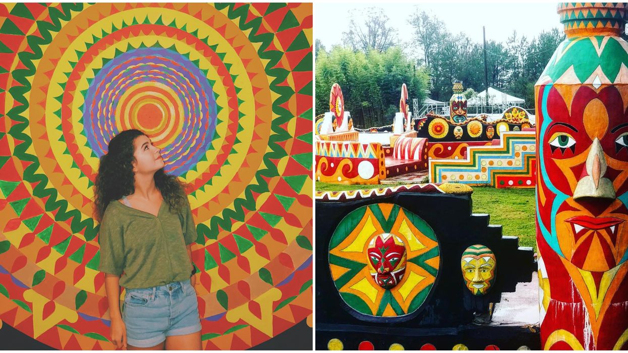 Hidden Gem Spot In Georgia Pasaquan Will Take You On A Colorfully Creative Adventure