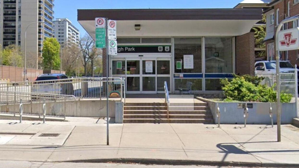 High Park Subway Station in Toronto, Ontario.