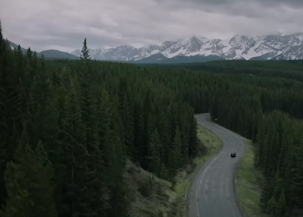 Highway 40 has gorgeous views of the Rockies.